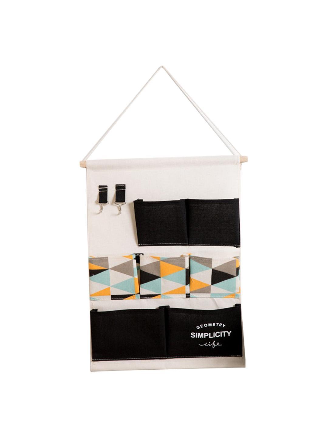 Market 99 Wall Hanging Storage Bag With 7 Pockets And Key Hook - MARKET 99