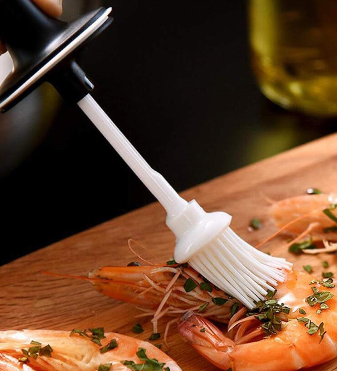 Market99 280Ml Oil Glass Jar With Brush - MARKET 99