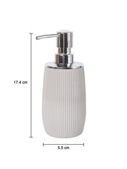 Market99 320mL Striped Liquid Soap Dispenser - MARKET 99