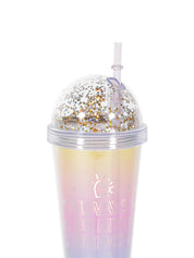 Market99 380Ml Plastic Tumbler With Straw And Lid - MARKET 99