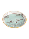 Market99 600Ml Ceramic Kid Plate - Elephant / Cartoon Print - MARKET 99
