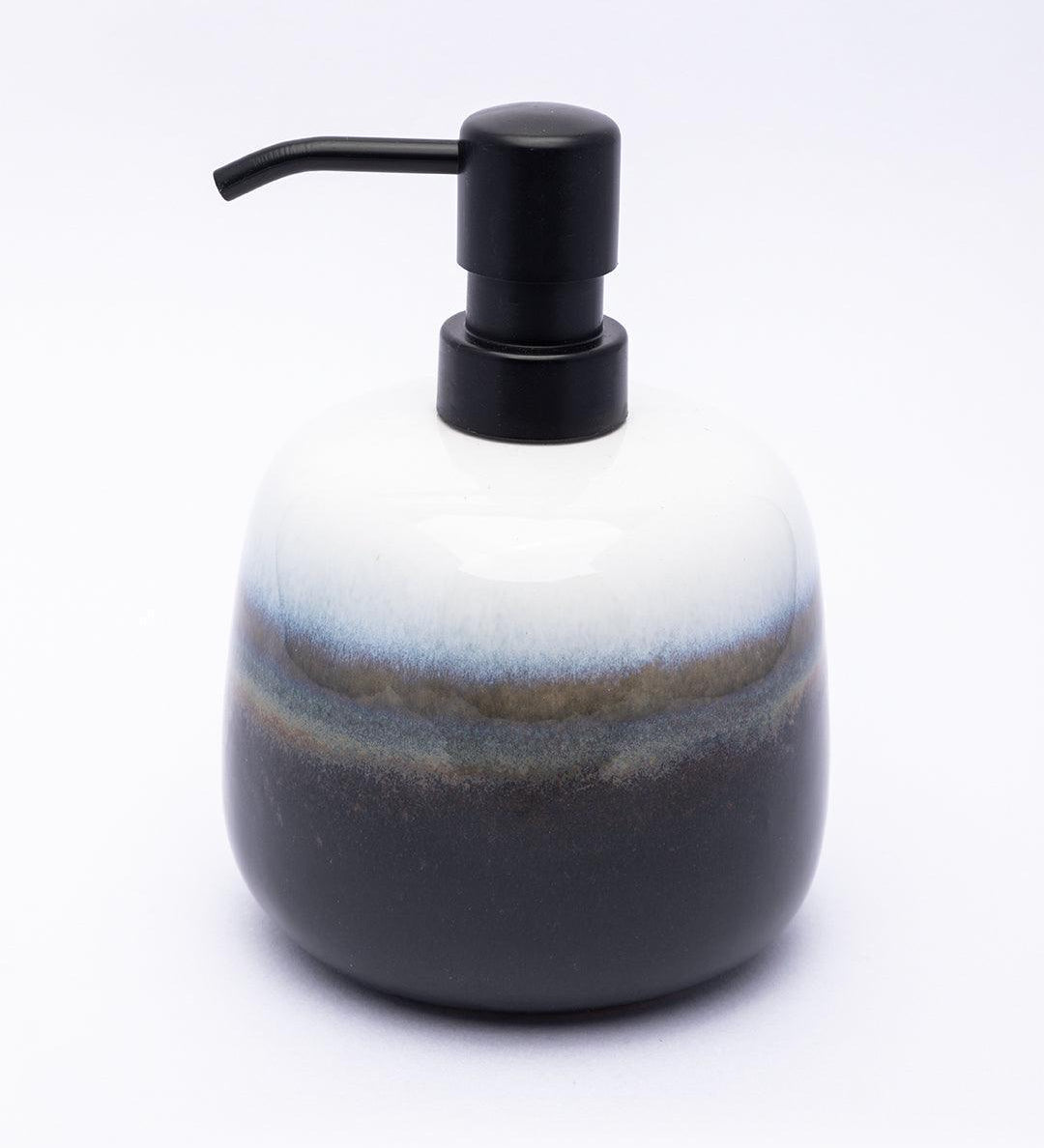 Market99 Bathroom Set, Rust Proof Chrome Finish, with Wooden Top, Blue, Ceramic - MARKET 99