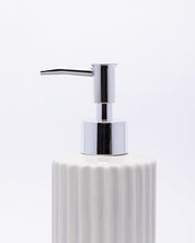 Market99 Bathroom Set, Rust Proof Chrome Finish, with Wooden Top, White, Ceramic - MARKET 99