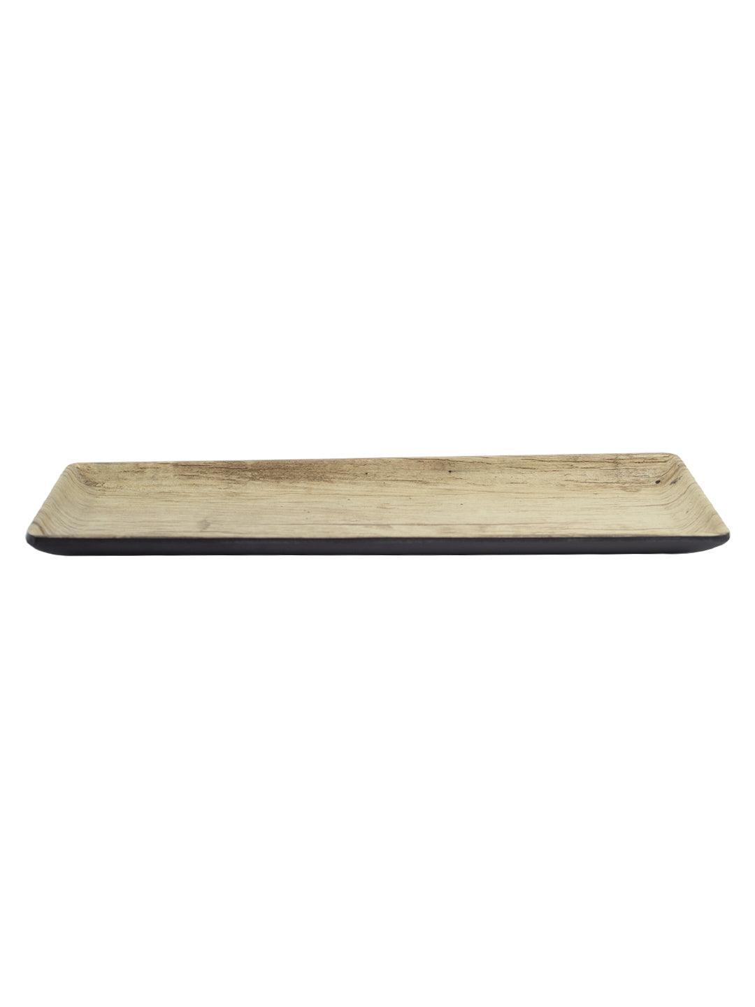 Beige Melamine Platter - Medium