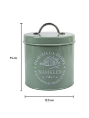 Biscuits & Namkeen Storage Jar with Lid - Set Of 2, Each 1300 mL