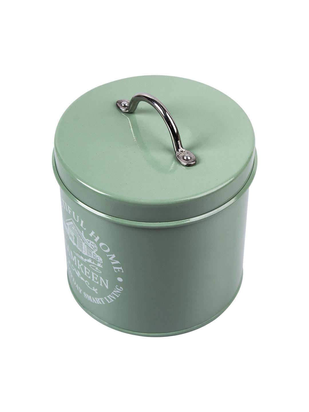 Biscuits & Namkeen Storage Jar with Lid - Set Of 2, Each 1300 mL