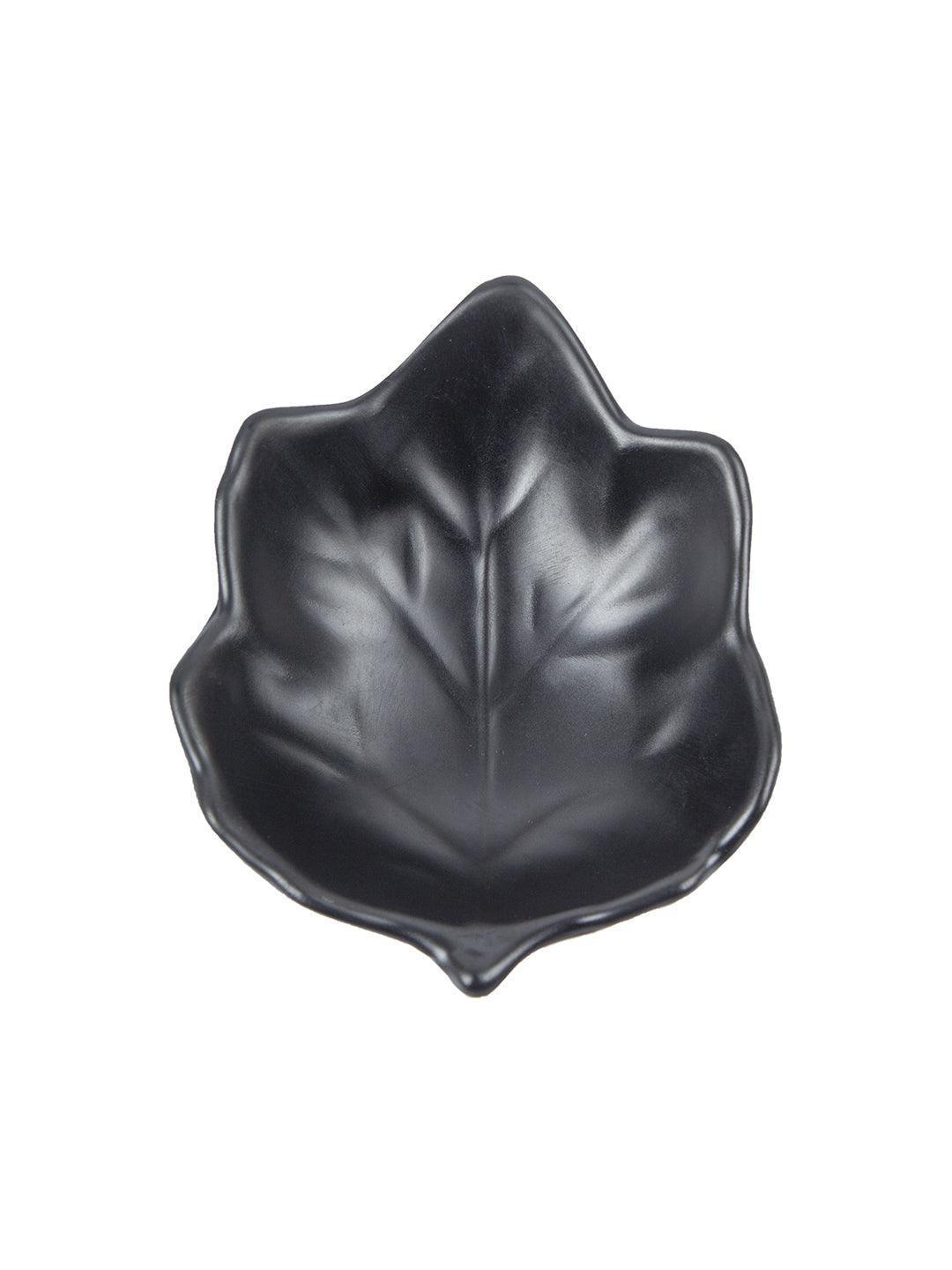 Black Melamine Chutney Bowls, Each 30mL, Set Of 6 Pcs