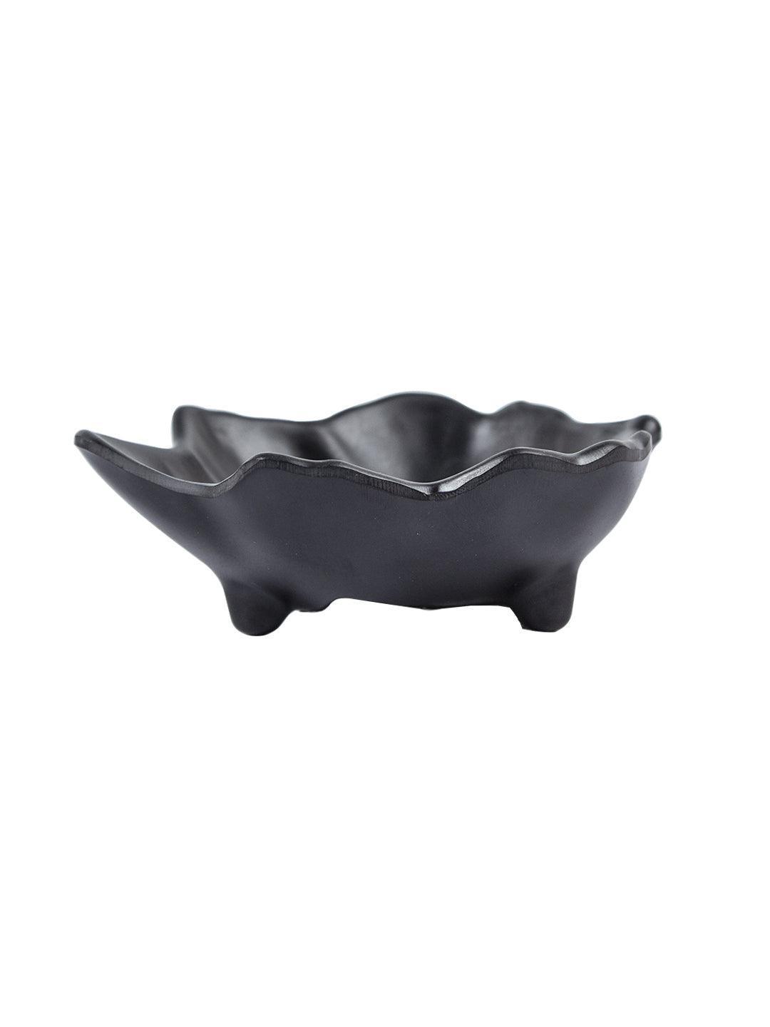 Black Melamine Chutney Bowls, Each 30mL, Set Of 6 Pcs