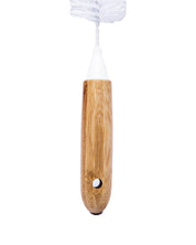 Market99 Bottle Cleaning Brush, with Bamboo Handle & Foam End - MARKET 99