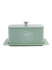 Butter Dish with Handle and Base