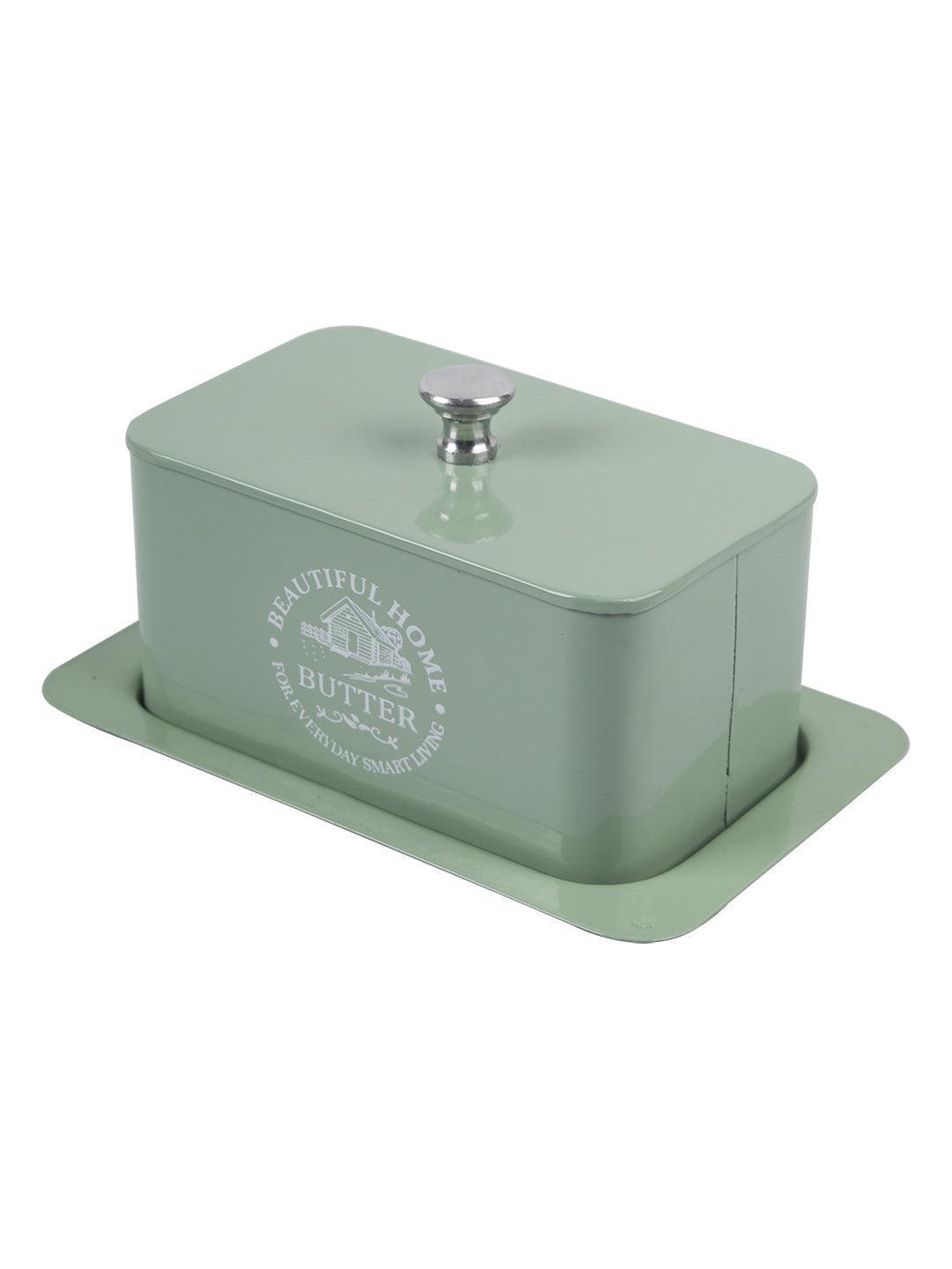 Butter Dish with Handle and Base