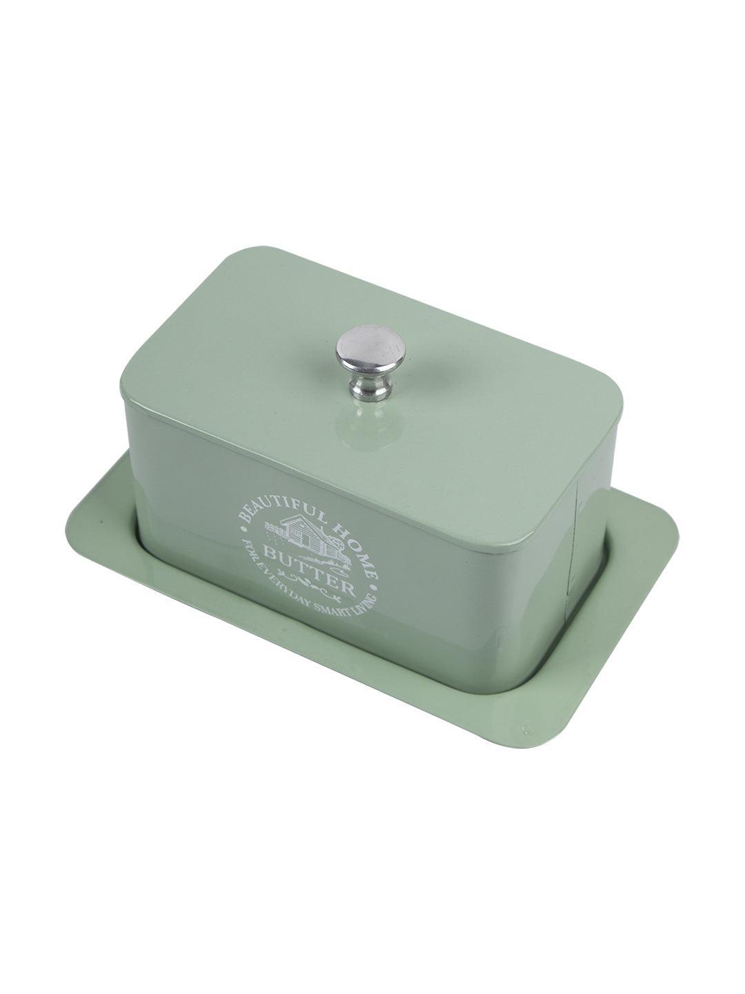 Butter Dish with Handle and Base