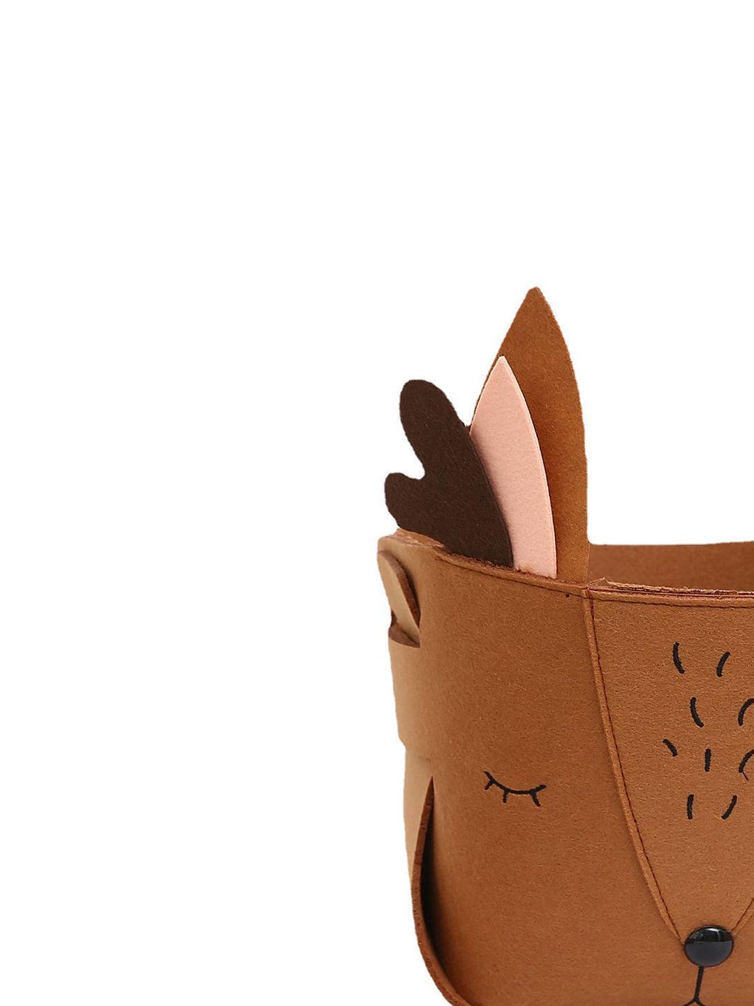 Market99 Canvas Basket Organizer With Handle - MARKET 99