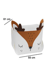 Market99 Canvas Basket Organizer With Handle - MARKET 99