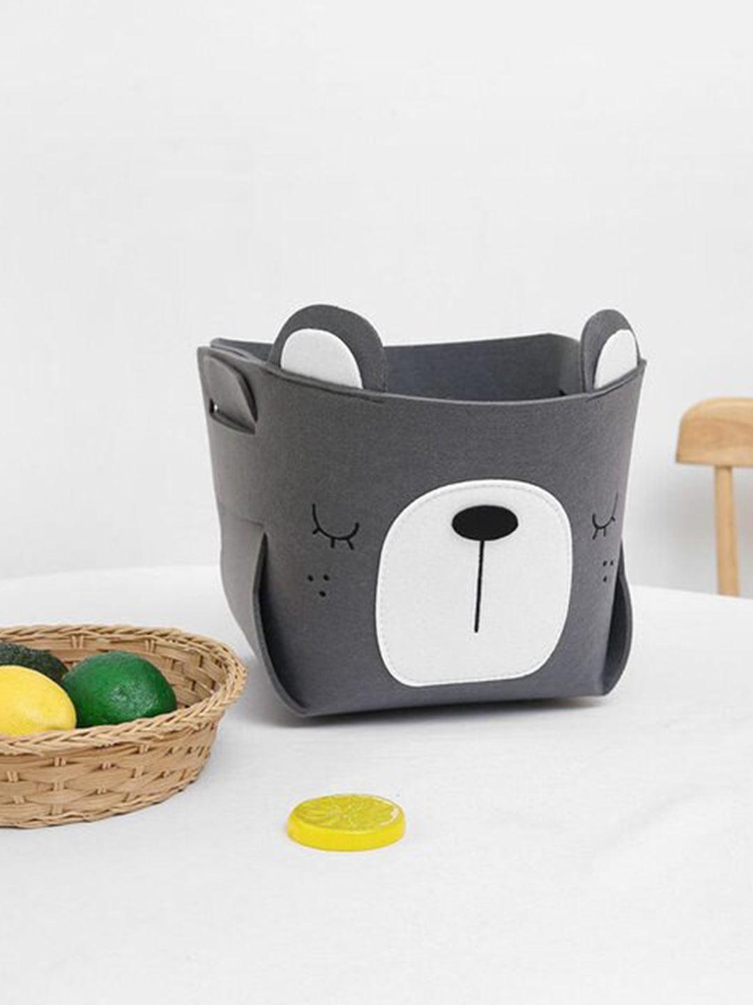 Market99 Canvas Basket Organizer With Handle - MARKET 99