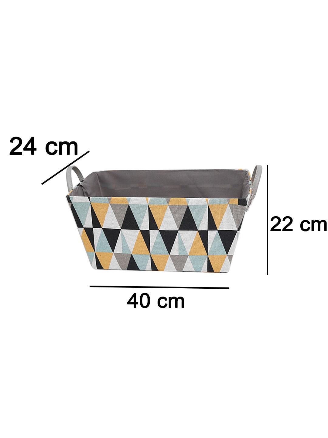 Market99 Canvas Fabric Storage Basket - MARKET 99