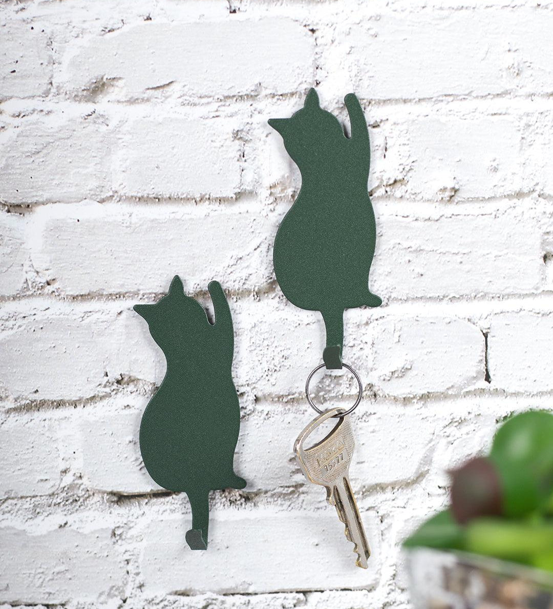 Market99 Cat Shaped Mild Steel Sticky Hooks - MARKET 99