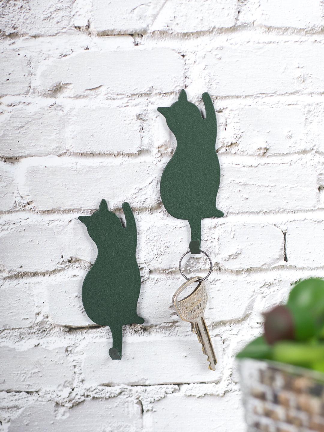 Market99 Cat Shaped Mild Steel Sticky Hooks - MARKET 99