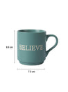 MARKET99 Ceramic Coffee Mug "BELIEVE" - 360 mL - MARKET 99