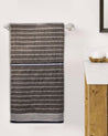 Market99 Daffodil Bath Towel, Grey, Cotton - MARKET 99