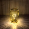 Market99 Decorative Lamp, Wired, Cordless, Battery Operated, Table Decorative Light, for Office & Home Décor, Golden, Iron - MARKET 99