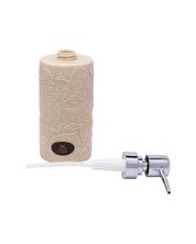 Market99 Embossed Leaf Design Soap Dispenser - 420 mL - MARKET 99