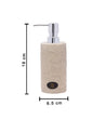 Market99 Embossed Leaf Design Soap Dispenser - 420 mL - MARKET 99