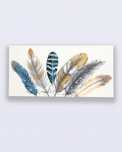 Market99 Feathers Oil Painting Artwork - MARKET 99