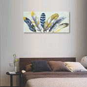 Market99 Feathers Oil Painting Artwork - MARKET 99