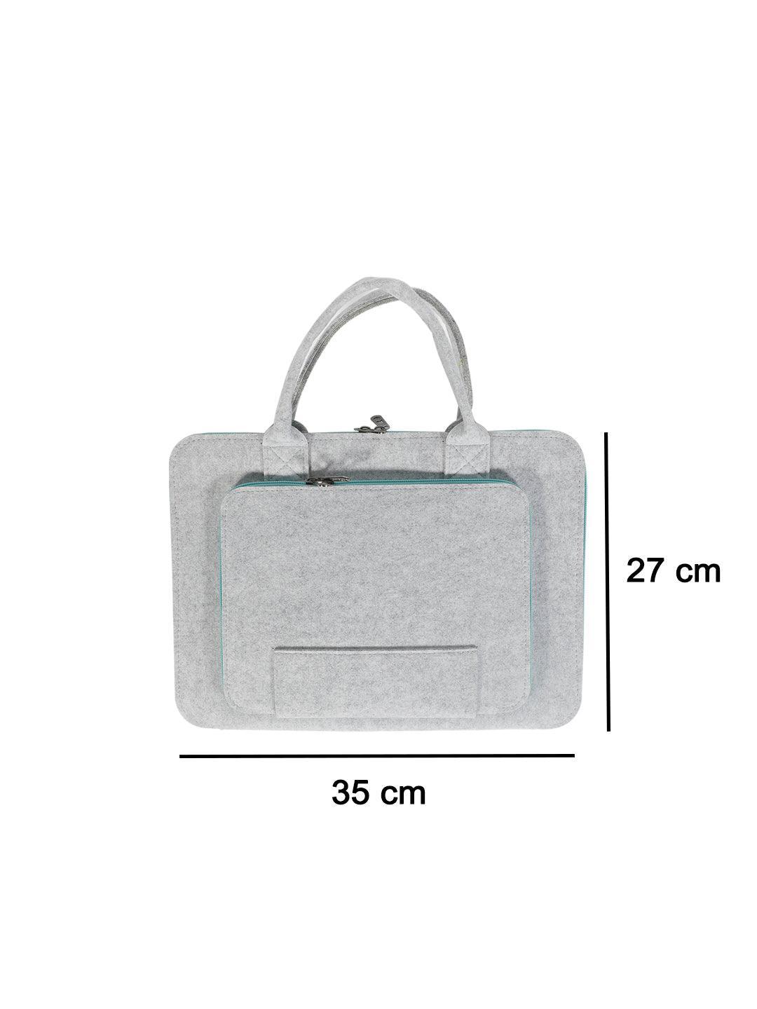 Market99 Felt Laptop Handbag - MARKET 99