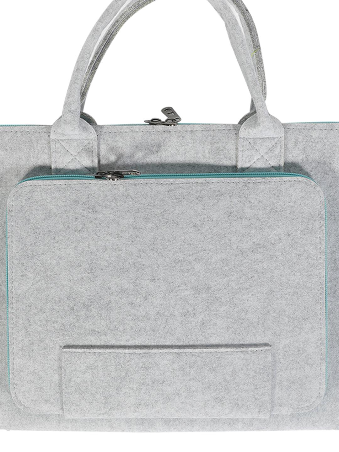 Market99 Felt Laptop Handbag - MARKET 99