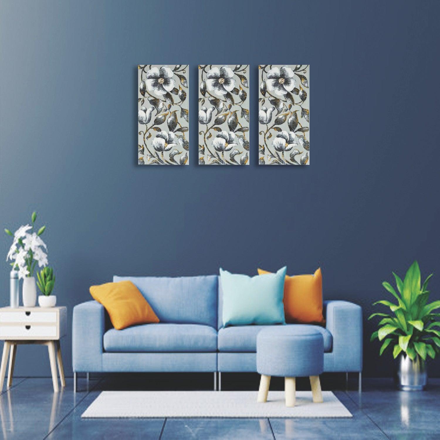 Market99 Flower Painting Artwork - MARKET 99
