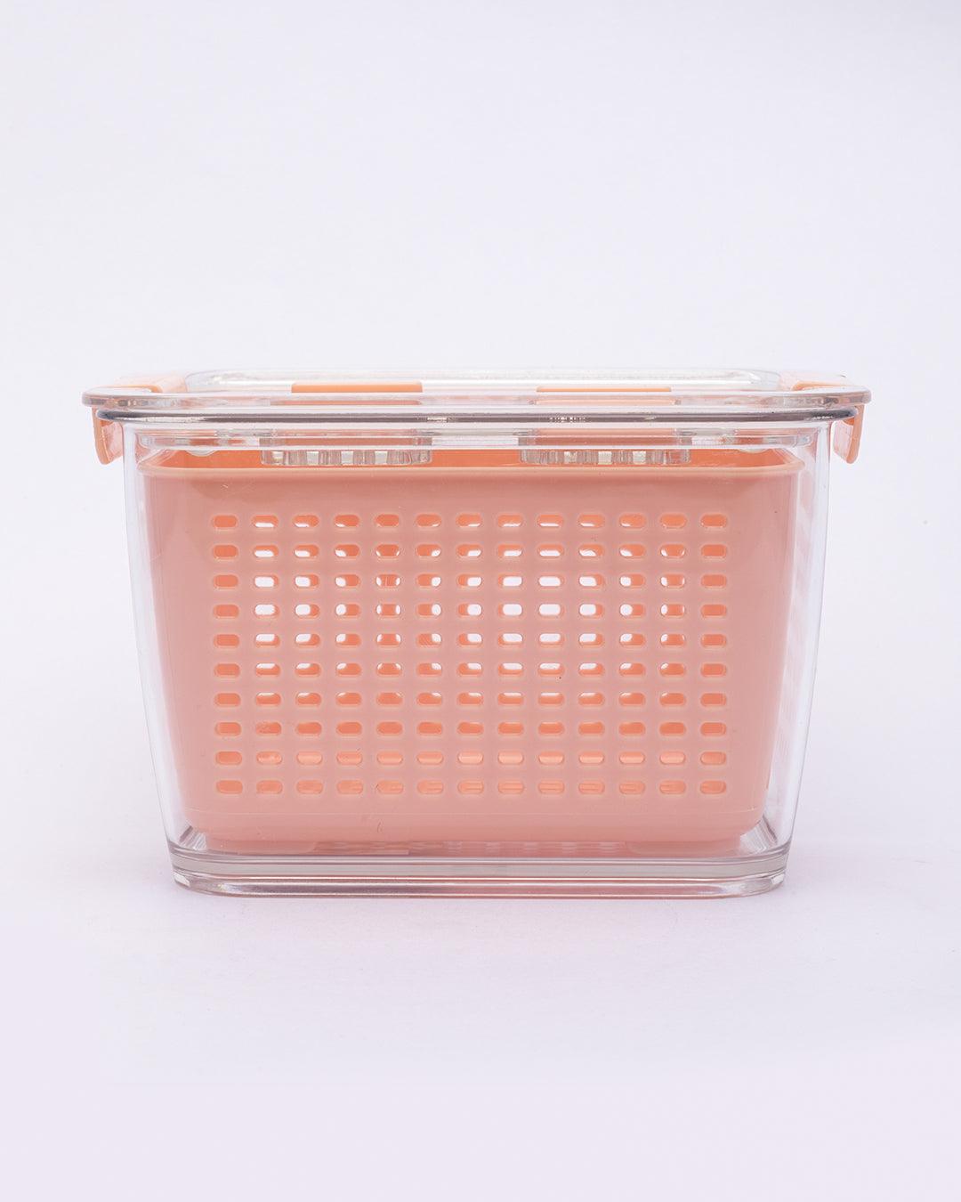 Market99 Fridge Food Saver, Standard, Peach, Plastic - MARKET 99