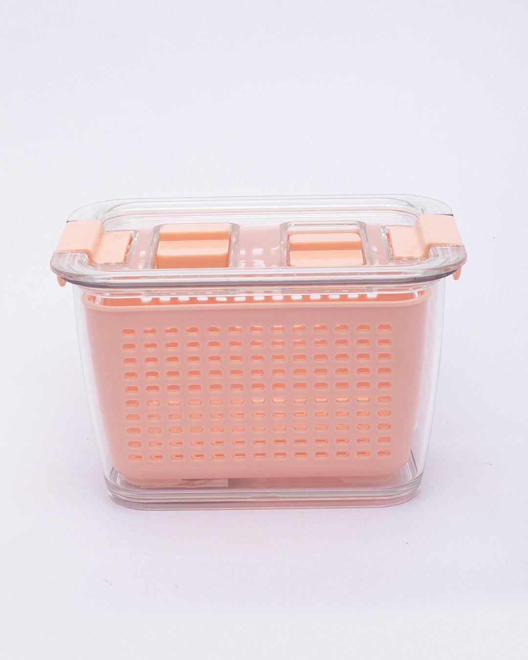 Market99 Fridge Food Saver, Standard, Peach, Plastic - MARKET 99