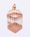 Market99 Hanging Cage Planter, Decorative, Home & Office Decor, Copper Finish, Iron - MARKET 99