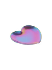 Market99 Heart Shaped Stainless Steel Jewellery Holder Tray - MARKET 99