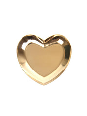 Market99 Heart Shaped Stainless Steel Jewellery Holder Tray - MARKET 99