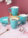 Market99 Honey Embossed Tea & Coffee Mug - Set of 4, 24mL - MARKET 99