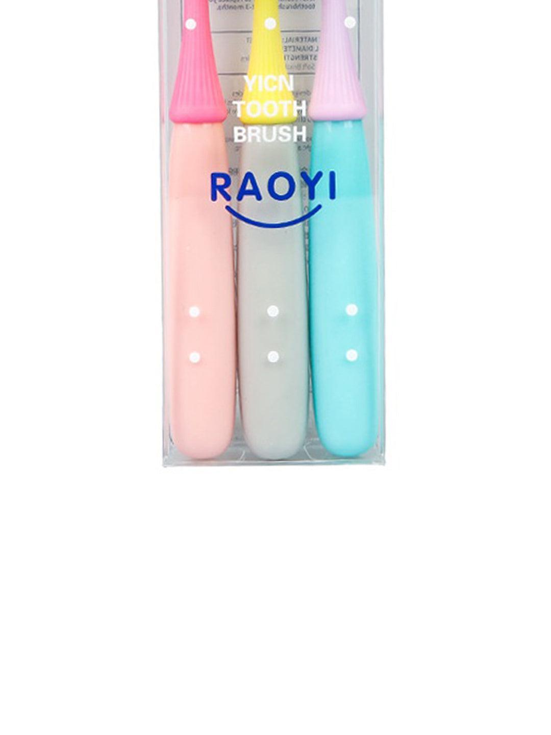Market99 Kids Oral Care Plastic Toothbrush Pack Of 3 - MARKET 99
