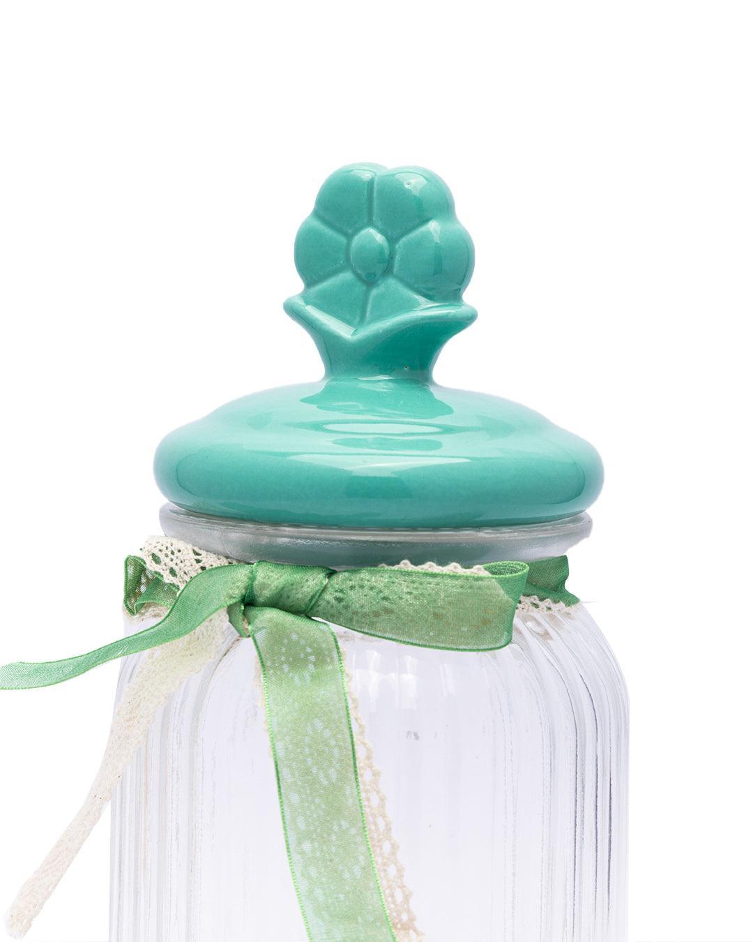 Market99 Kitchen Storage Jar with Ceramic Lid - 950 mL - MARKET 99