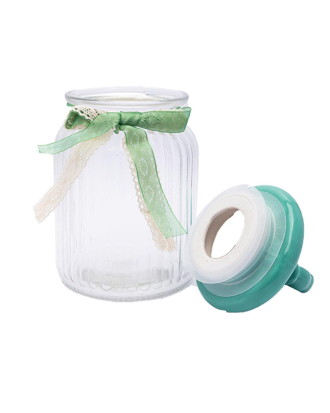 Market99 Kitchen Storage Jar with Ceramic Lid - 950 mL - MARKET 99