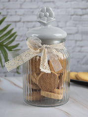 Market99 Kitchen Storage Jar with Ceramic Lid - 950 mL - MARKET 99