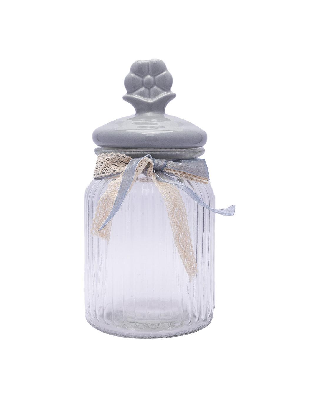 Market99 Kitchen Storage Jar with Ceramic Lid - 950 mL - MARKET 99