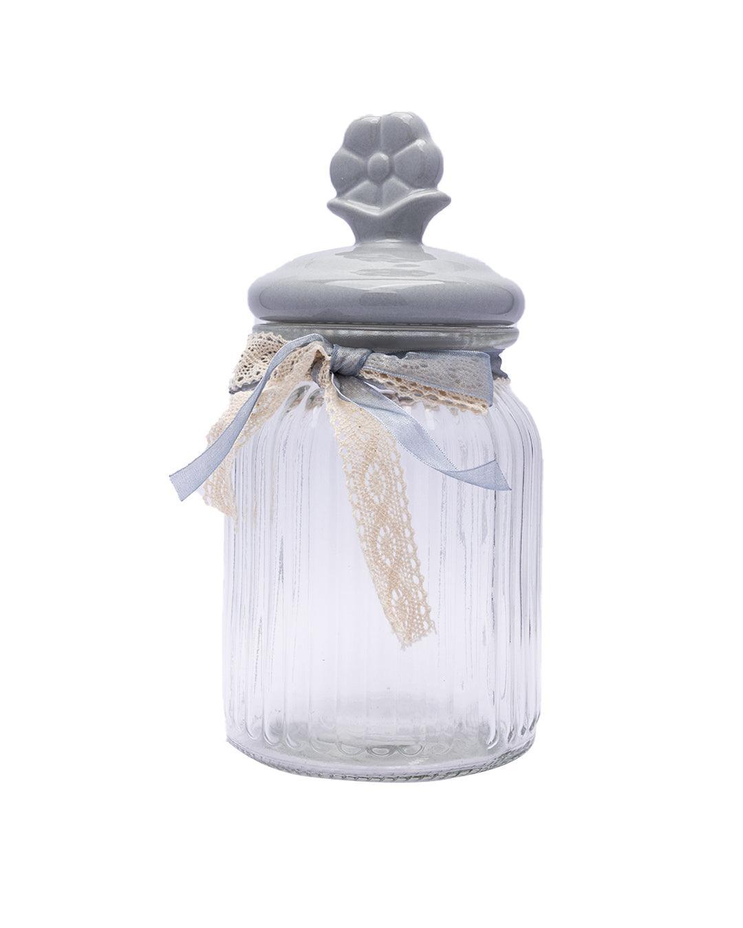 Market99 Kitchen Storage Jar with Ceramic Lid - 950 mL - MARKET 99