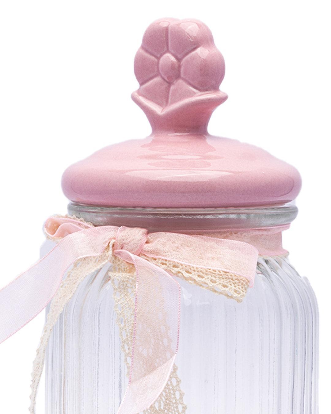 Market99 Kitchen Storage Jar with Ceramic Lid - 950 mL - MARKET 99