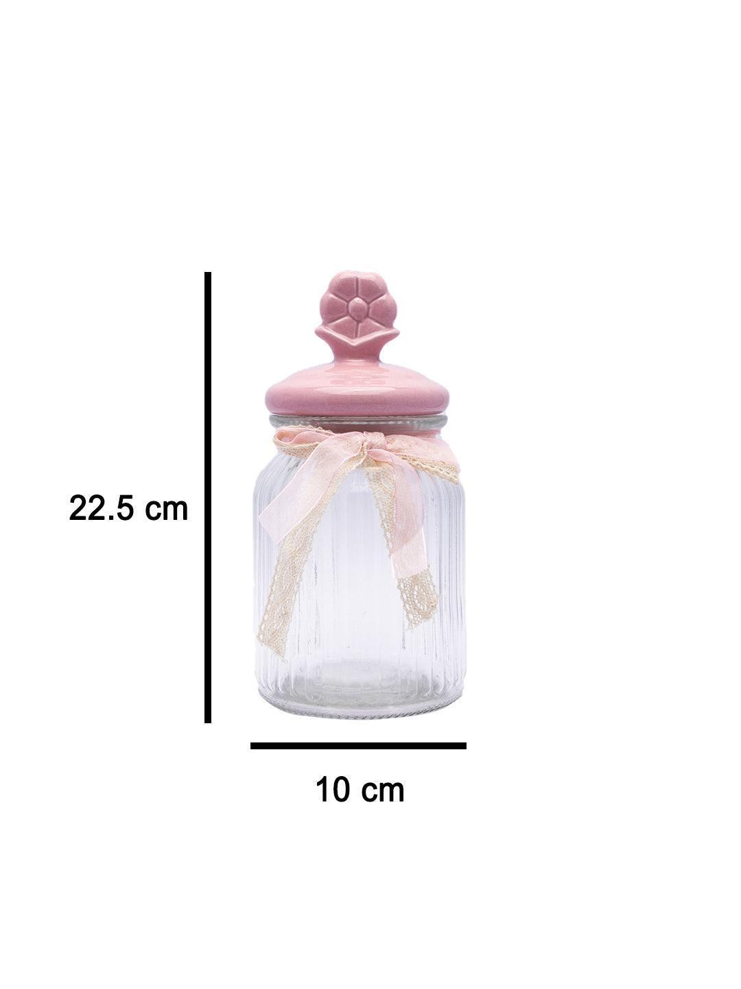 Market99 Kitchen Storage Jar with Ceramic Lid - 950 mL - MARKET 99