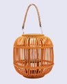 Market99 Lantern, Bamboo Lantern, Yellow, Wood - MARKET 99