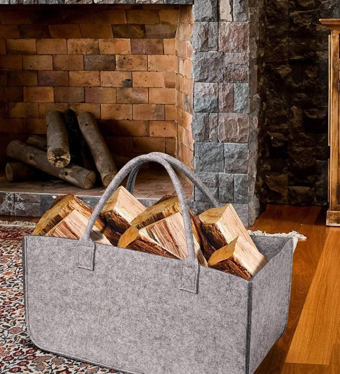 Market99 Large Capacity Felt Bags For Storage Home - 50X25X25Cm - MARKET 99