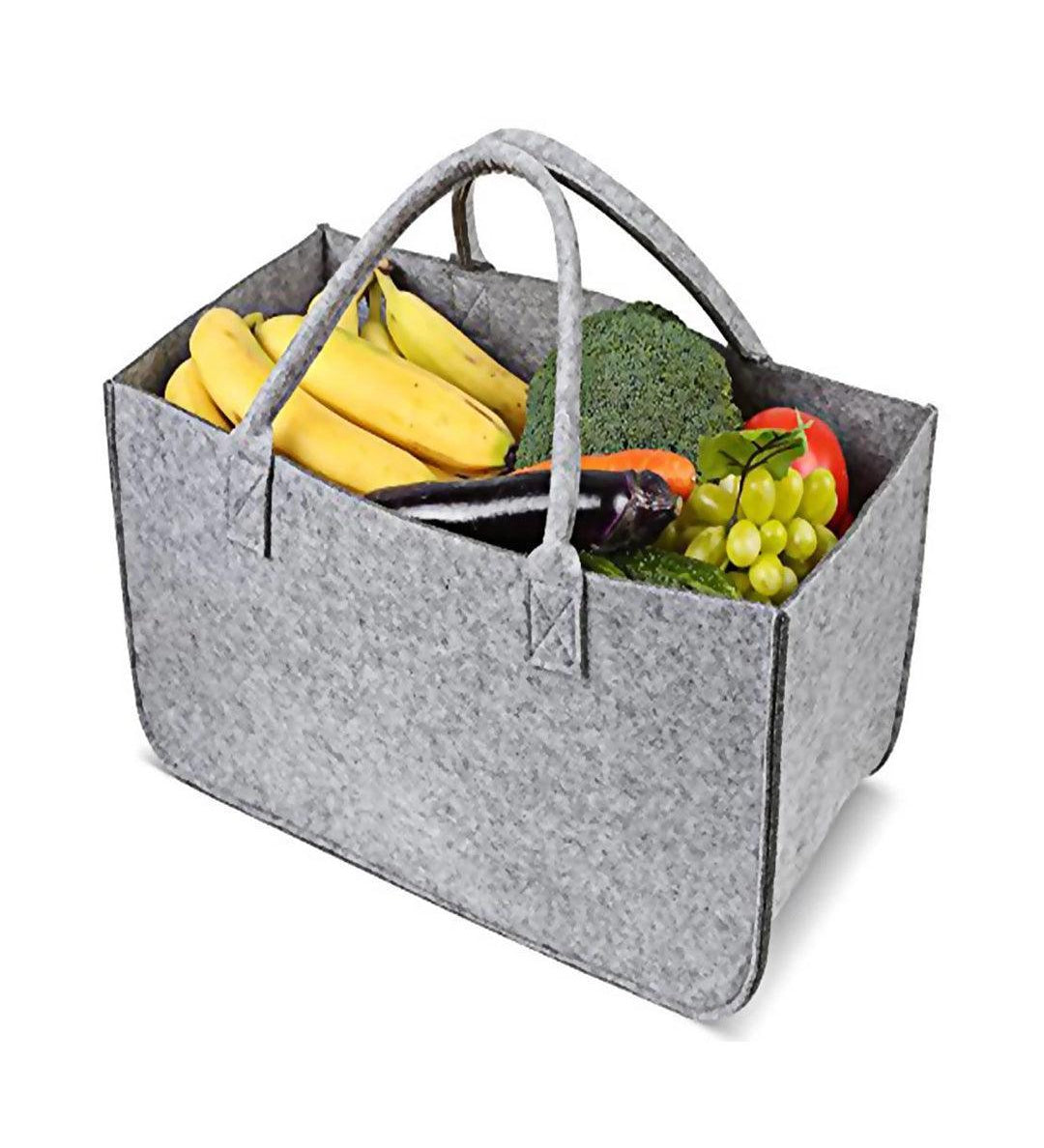 Market99 Large Capacity Felt Bags For Storage Home - 50X25X25Cm - MARKET 99