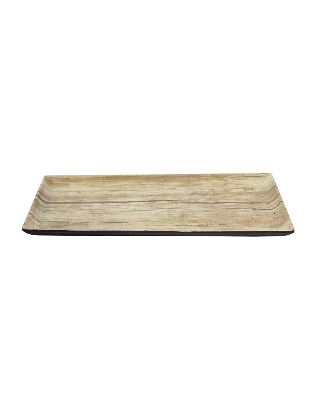 Beige Melamine Platter - Large